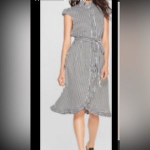 NWT WHOWHATWEAR Black and White Dress XL and M